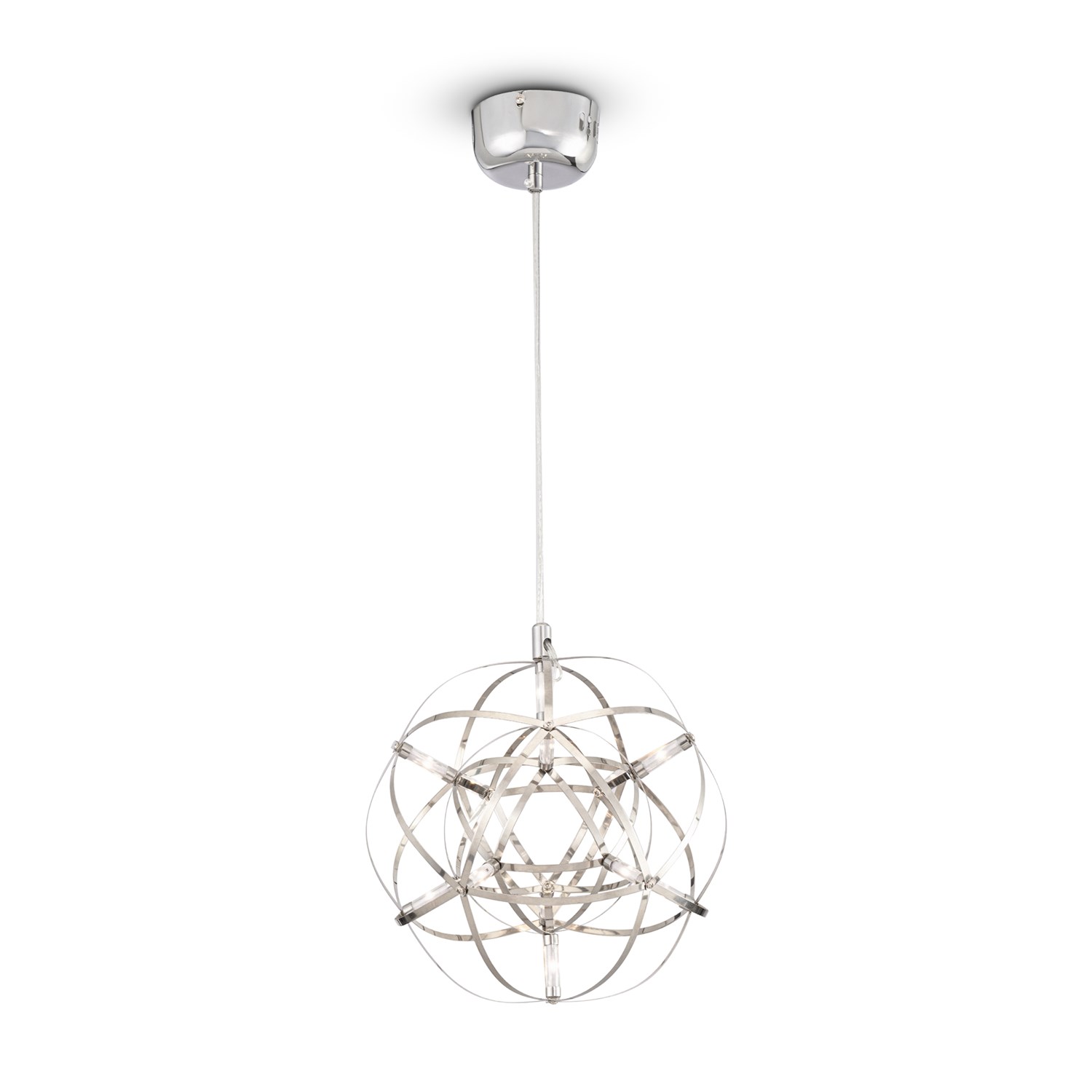 Freya Modern Amber Подвесной светильник цвет: хром FR5099PL-L6CH