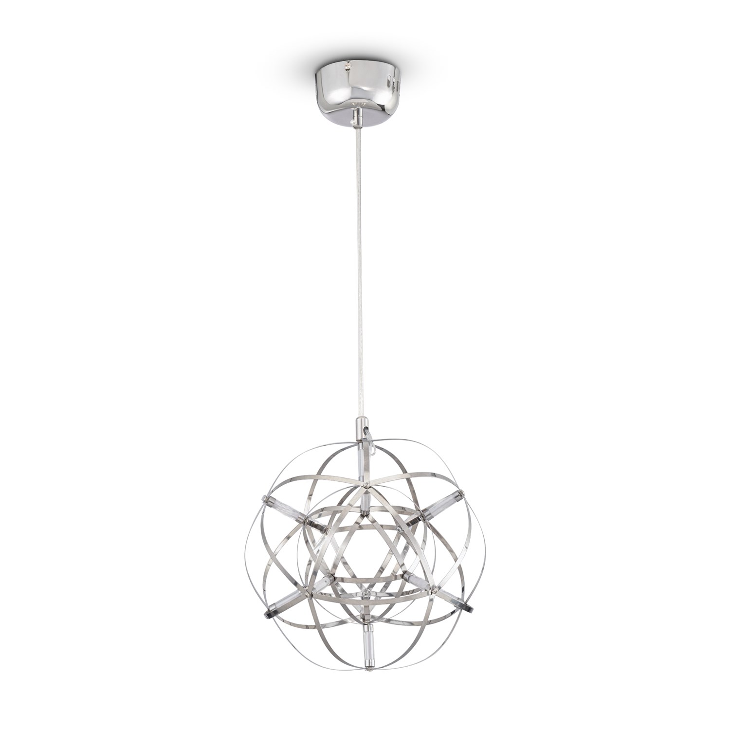 Freya Modern Amber Подвесной светильник цвет: хром FR5099PL-L6CH