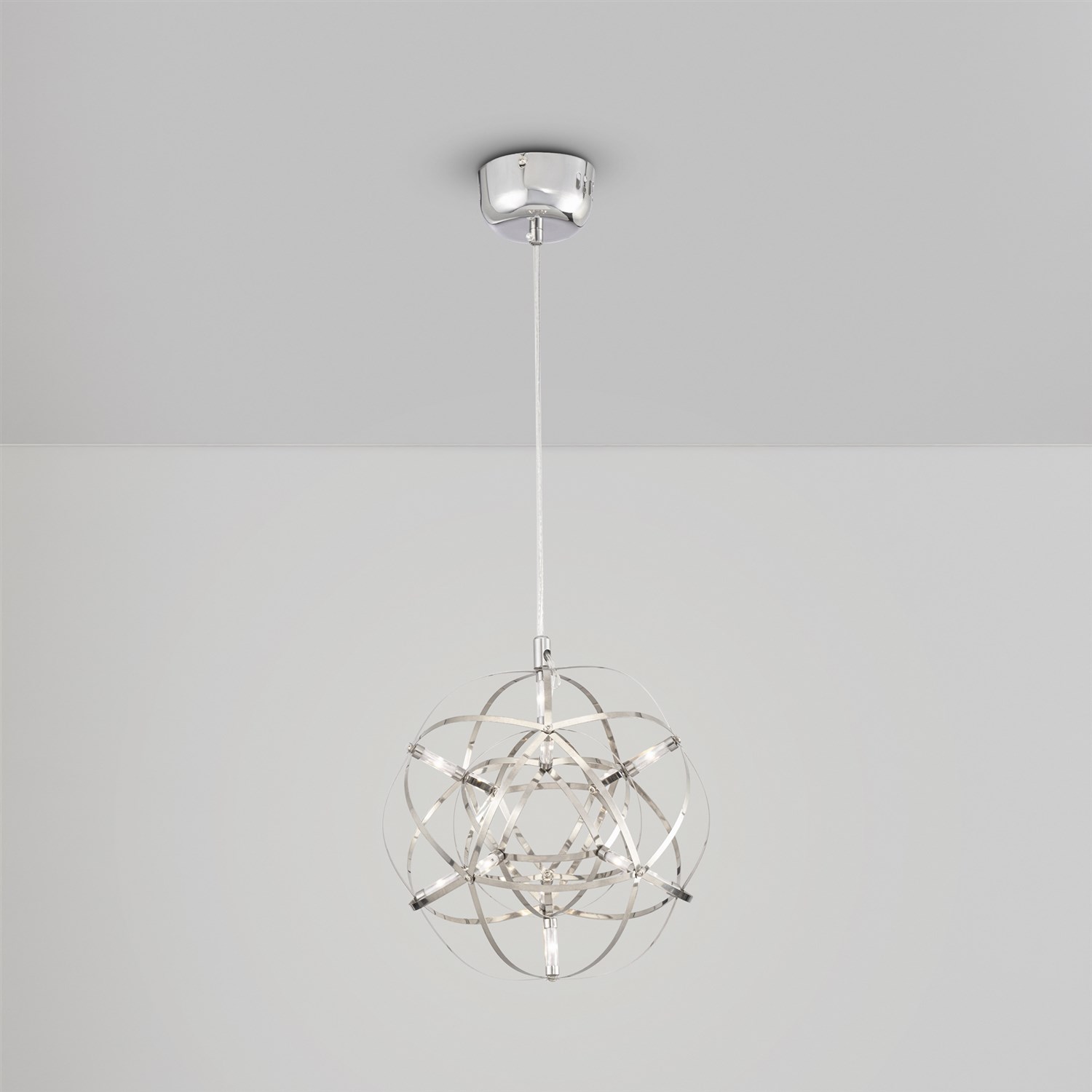 Freya Modern Amber Подвесной светильник цвет: хром FR5099PL-L6CH
