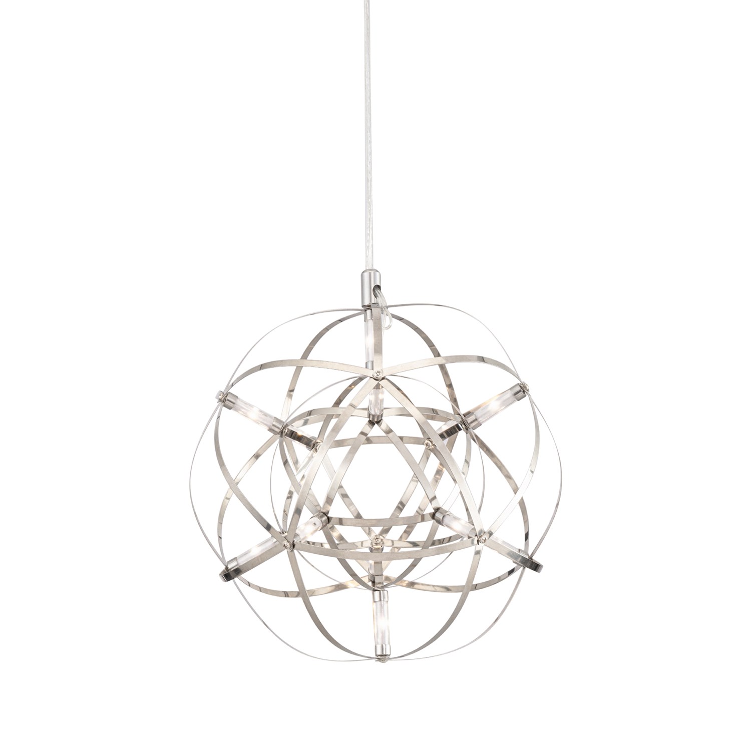 Freya Modern Amber Подвесной светильник цвет: хром FR5099PL-L6CH