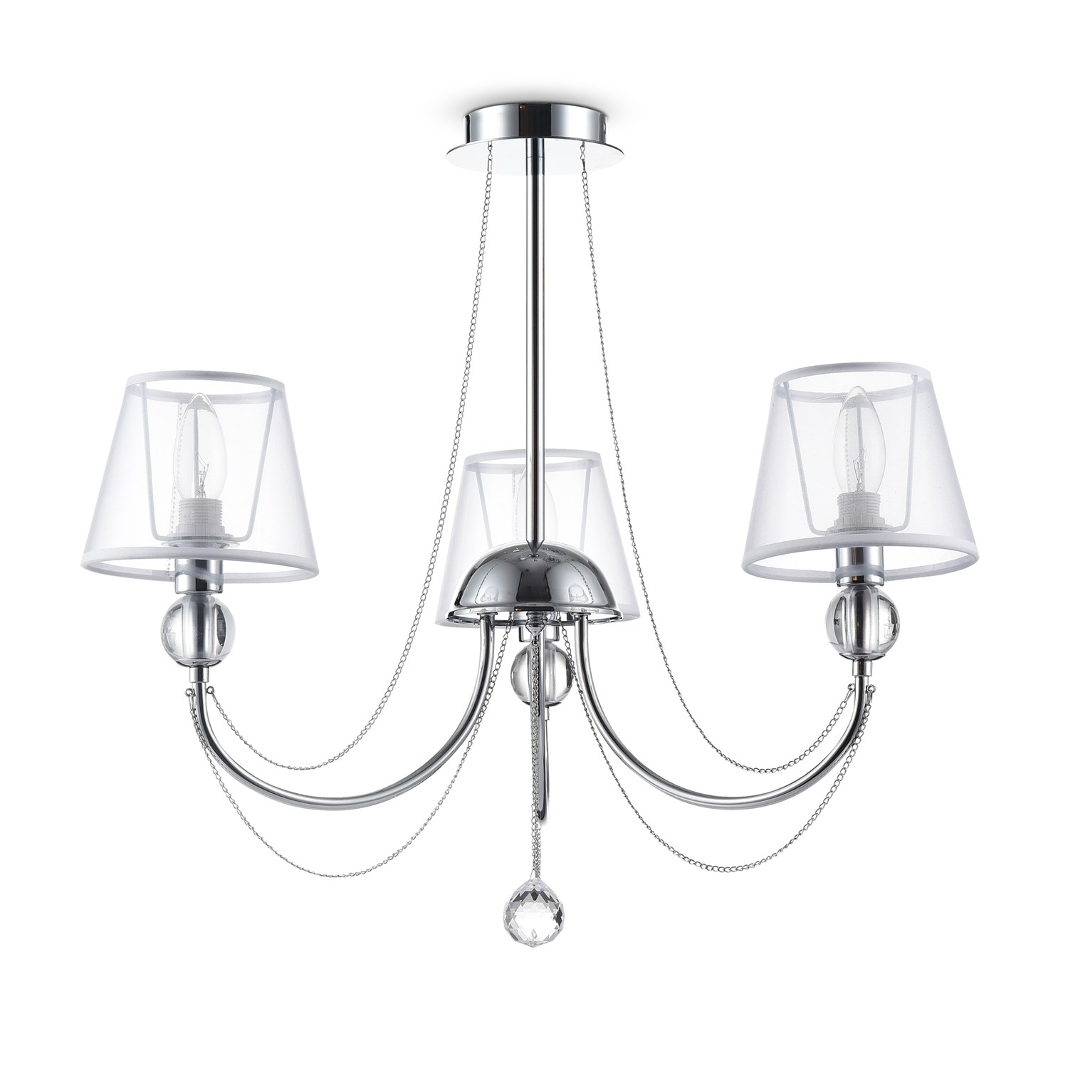 Freya Modern Beverly Люстра цвет: хром FR5661-PL-03-CH