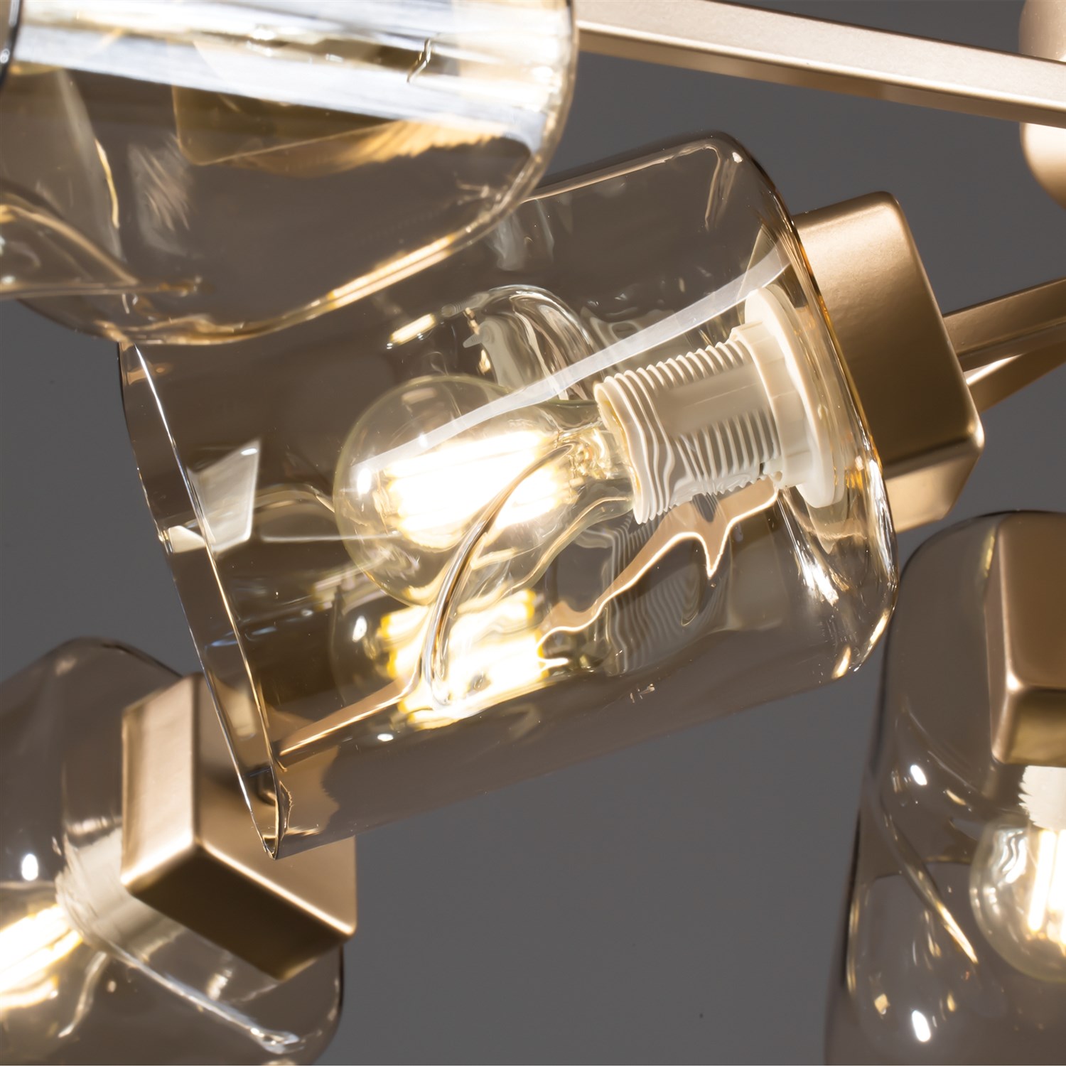 Freya Modern Isabella Потолочный светильник цвет: матовое золото FR5095CL-08G