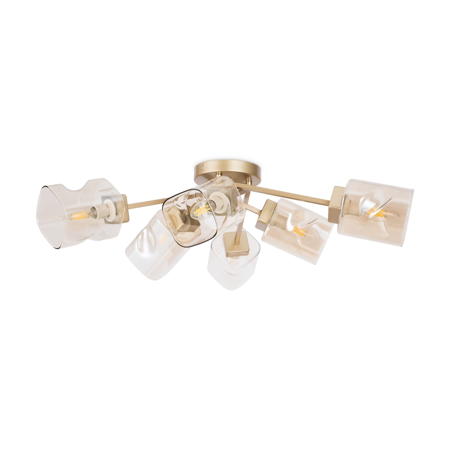 Freya Modern Isabella Потолочный светильник цвет: матовое золото FR5095CL-06G