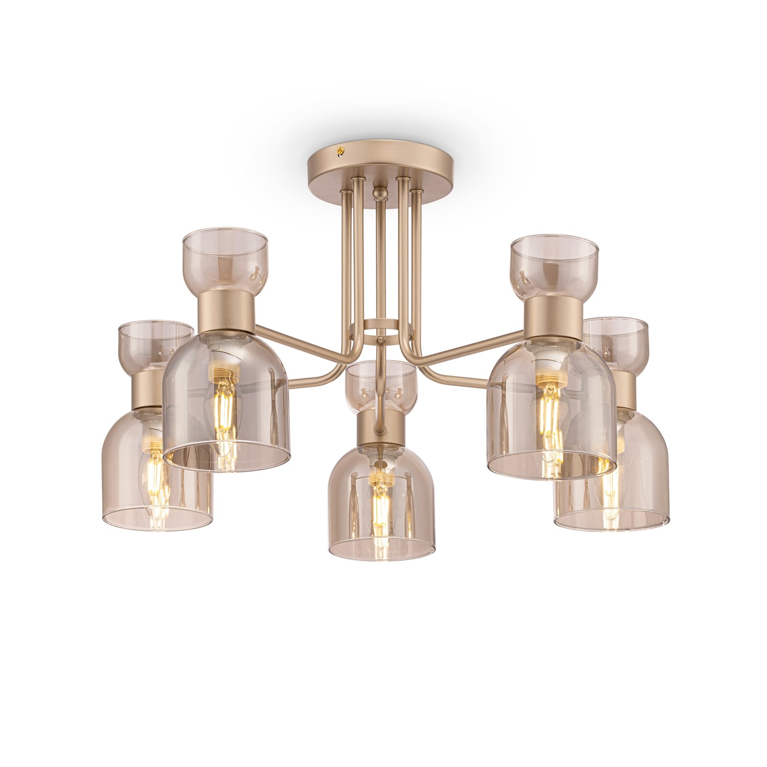 Freya Modern Isla Люстра цвет: матовое золото FR5094PL-05G