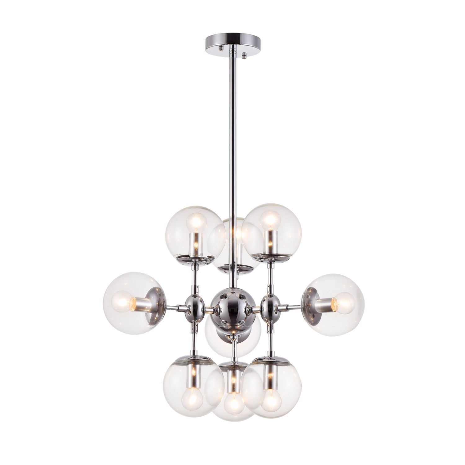 Freya Modern Richard Подвесной светильник цвет: хром FR5596PL-09CH