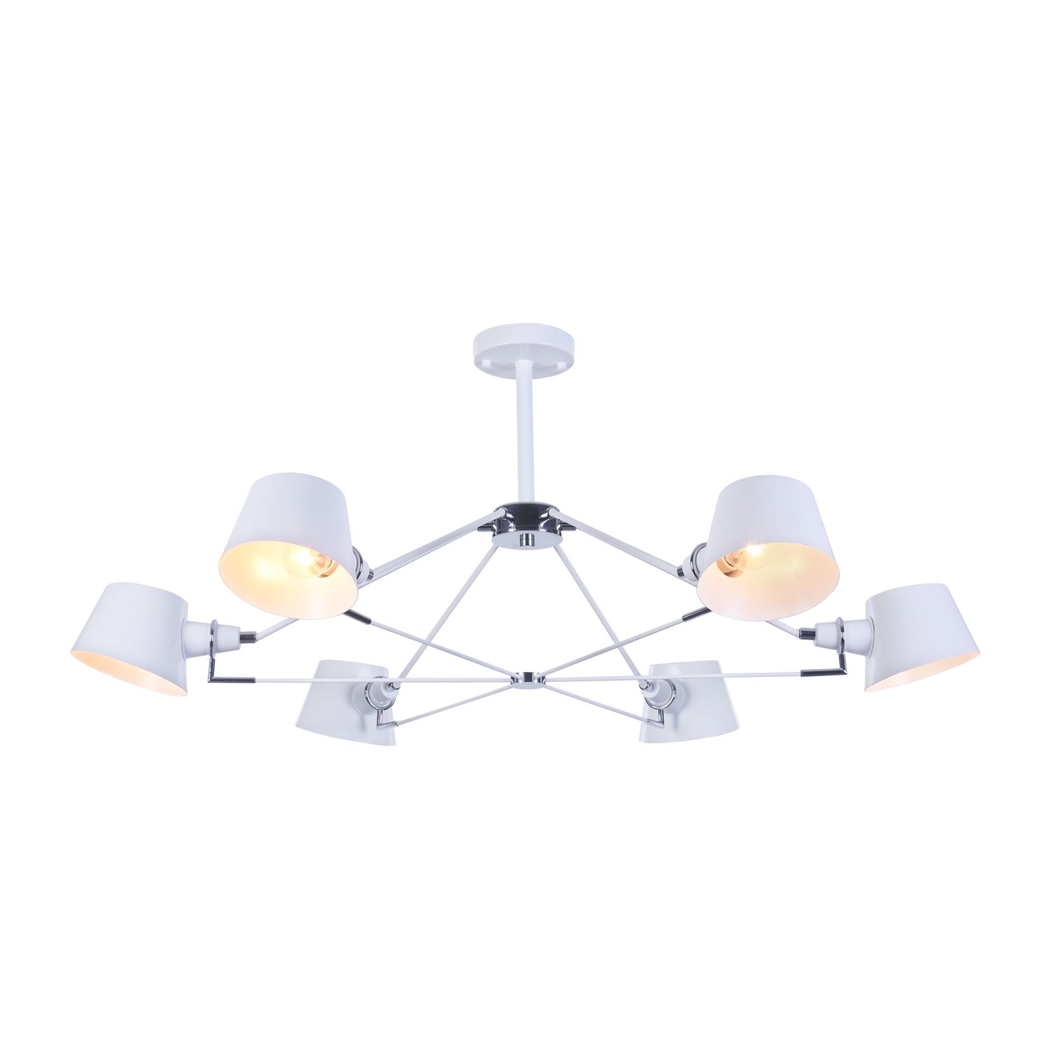 Freya Modern Abigail Люстра цвет: белый FR5038-CL-06-W