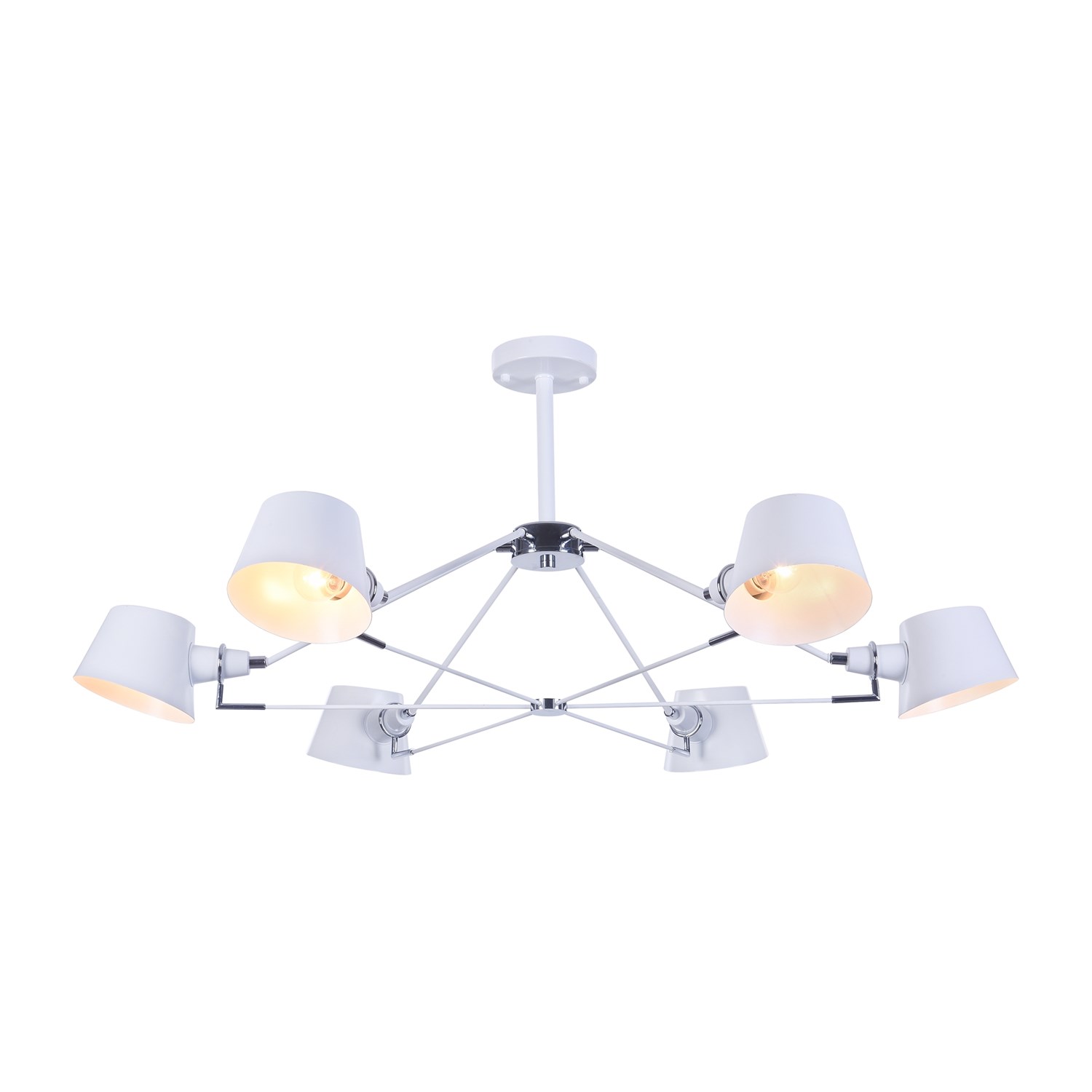 Freya Modern Abigail Люстра цвет: белый FR5038-CL-06-W