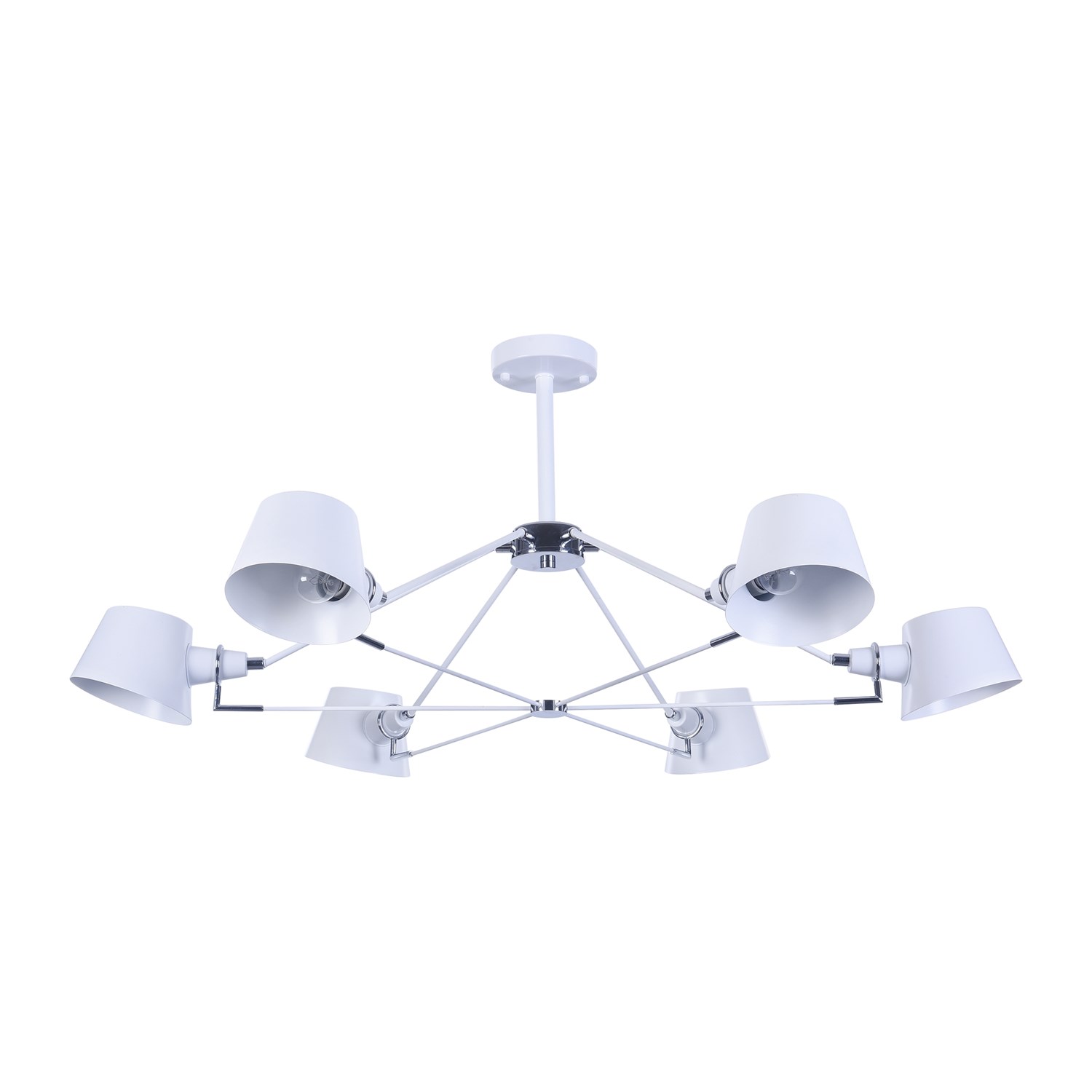 Freya Modern Abigail Люстра цвет: белый FR5038-CL-06-W