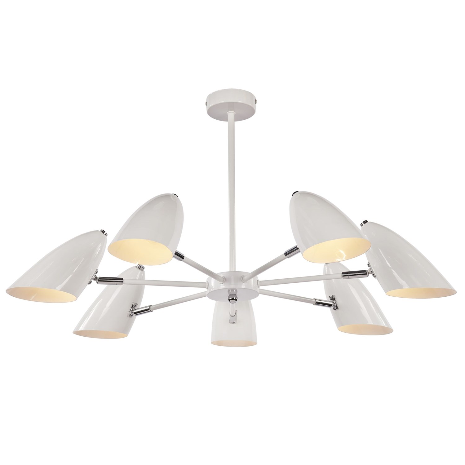 Freya Modern Aida Люстра цвет: белый FR5852-CL-07-W