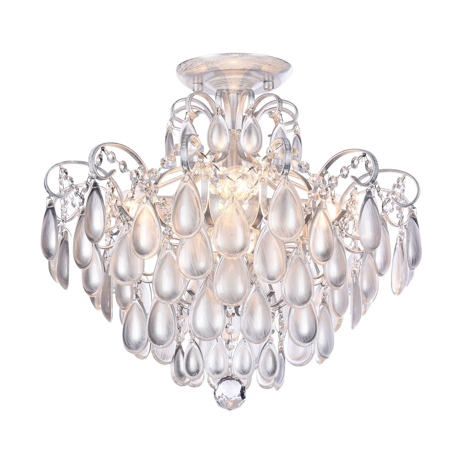 Freya Classic Chabrol Люстра цвет: серебро FR2302CL-04S