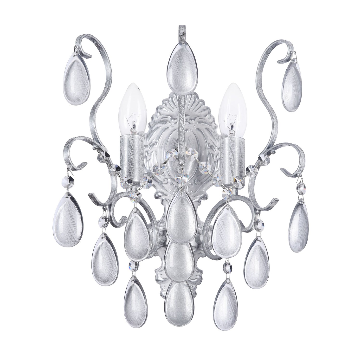 Freya Classic Chabrol Настенный светильник (бра) цвет: серебро FR2302WL-02S