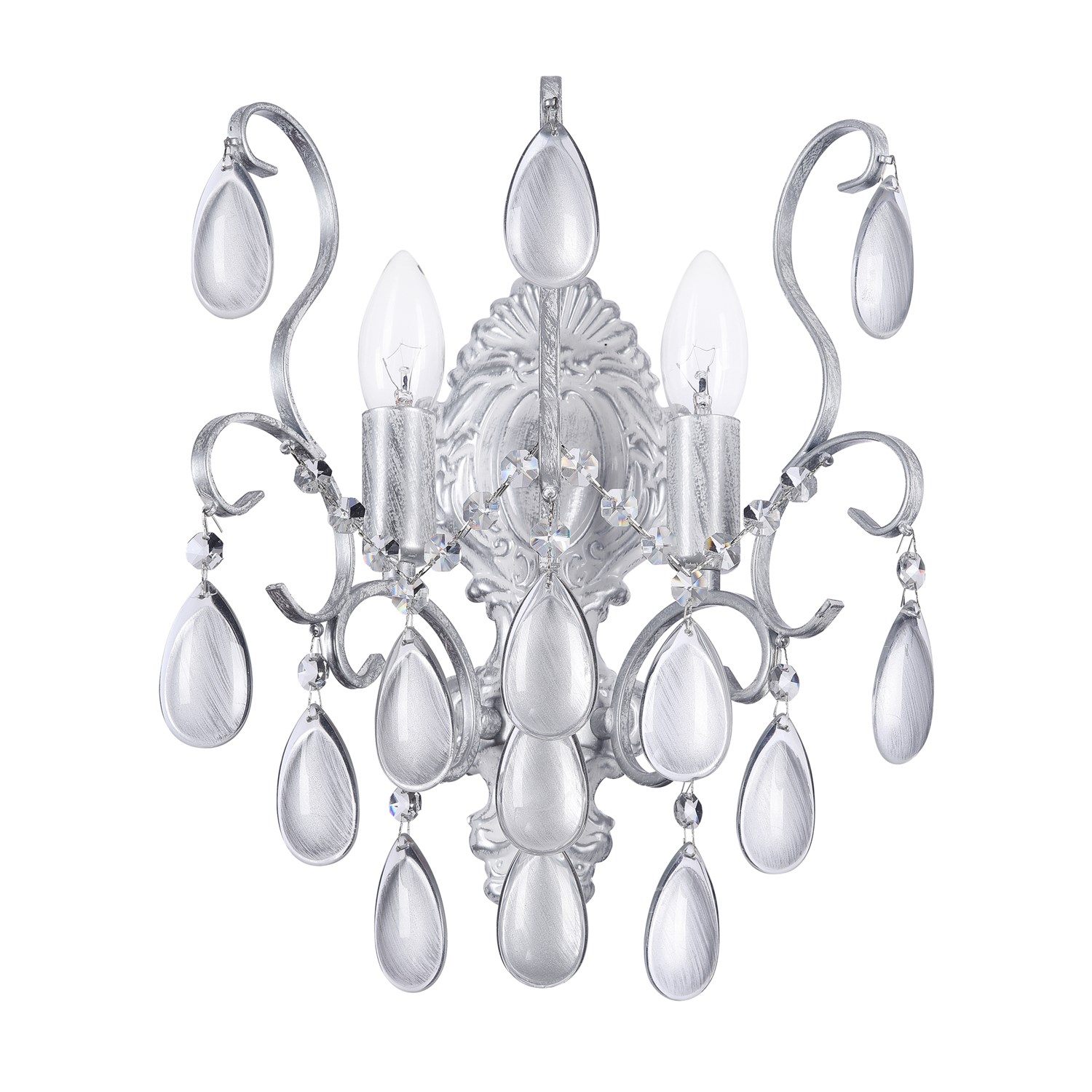 Freya Classic Chabrol Настенный светильник (бра) цвет: серебро FR2302WL-02S