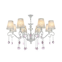 Freya Classic Adelaide Люстра цвет: жемчужный белый FR2306-PL-08-W