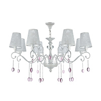 Freya Classic Adelaide Люстра цвет: жемчужный белый FR2306-PL-08-W