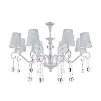 Freya Classic Adelaide Люстра цвет: жемчужный белый FR2306-PL-08-W