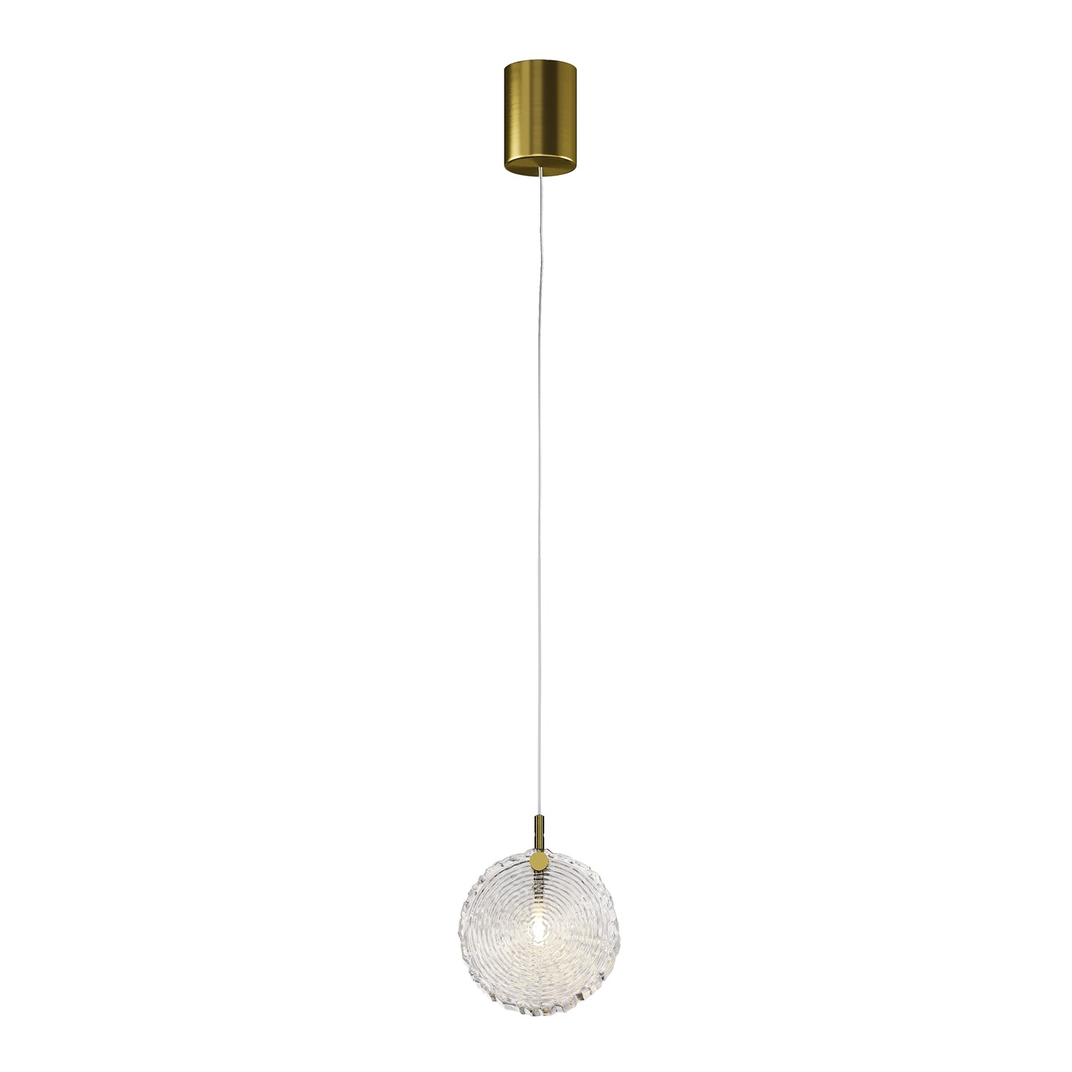 Maytoni Modern Frozen Подвесной светильник цвет: латунь MOD254PL-01BS