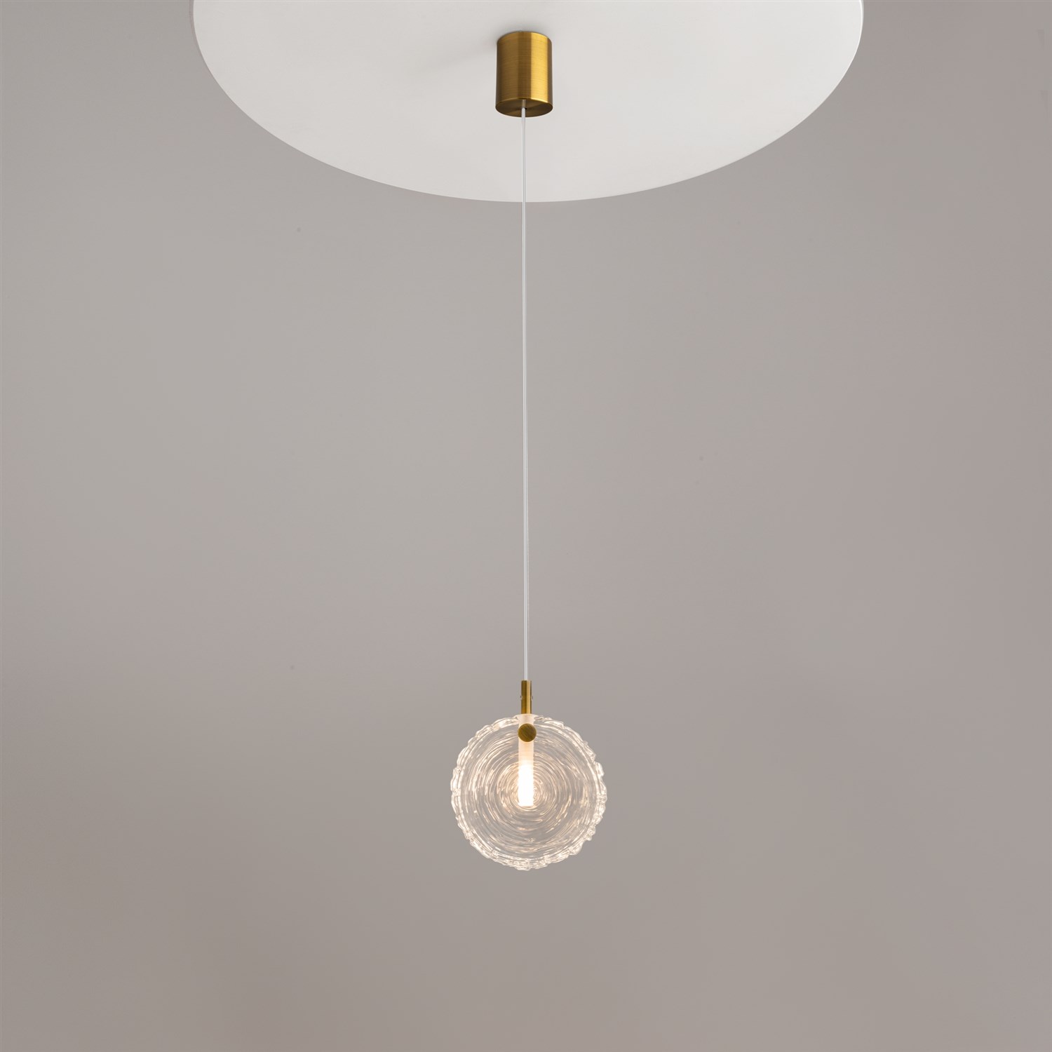 Maytoni Modern Frozen Подвесной светильник цвет: латунь MOD254PL-01BS