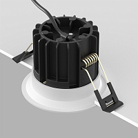 Maytoni Technical Round Встраиваемый светильник цвет: белый DL058-12W2.7K-W