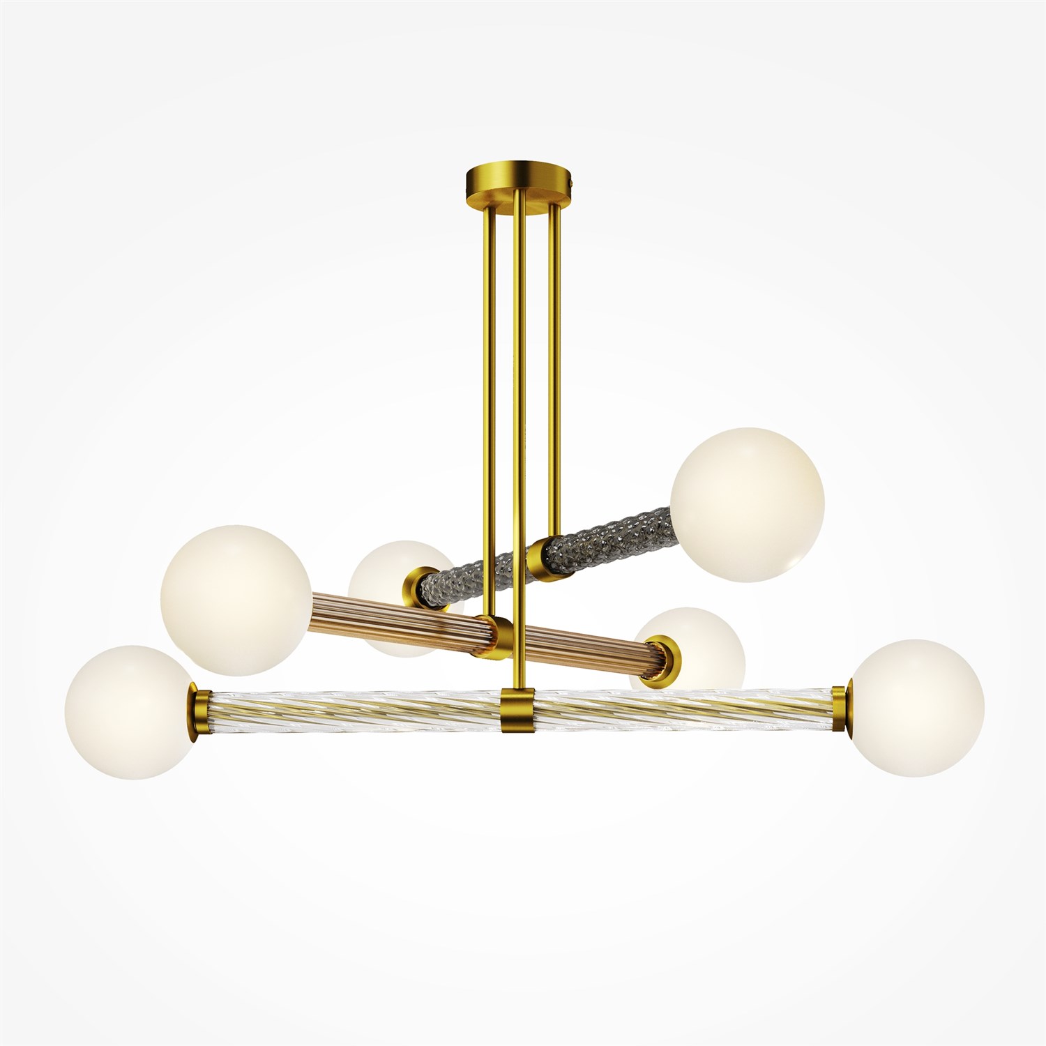 Maytoni Modern Teatro Подвесной светильник цвет: латунь MOD287PL-06BS