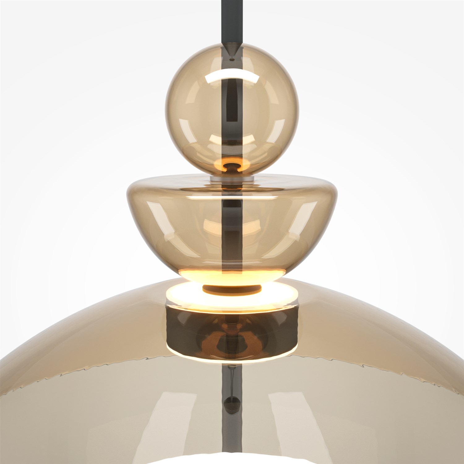 Maytoni Modern Bangkok Подвесной светильник цвет: черный MOD185PL-L12CG3K3