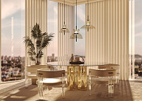 Maytoni Modern Bangkok Подвесной светильник цвет: черный MOD185PL-L12CG3K3