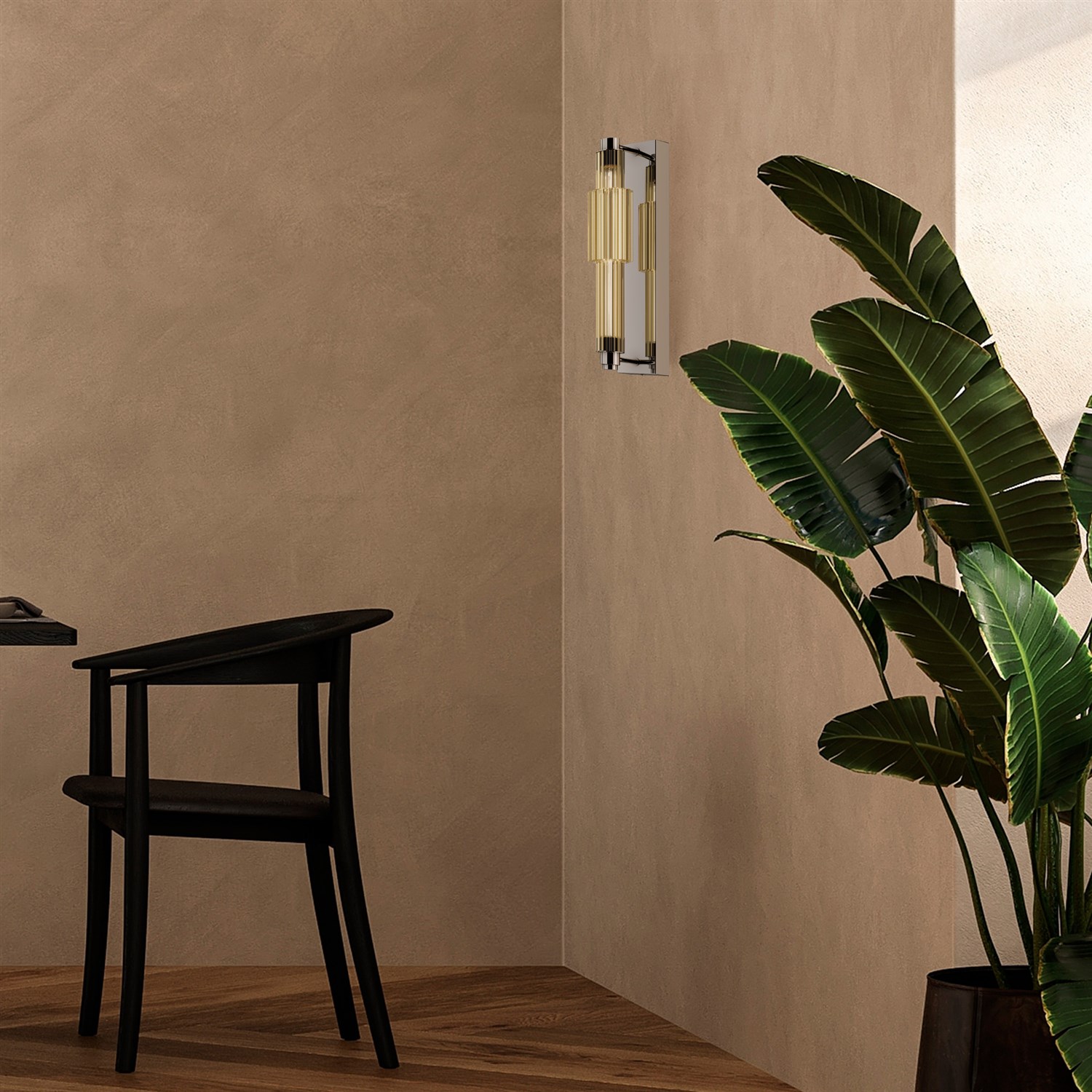 Maytoni Modern Verticale Настенный светильник (бра) цвет: хром MOD308WL-L9CG3K