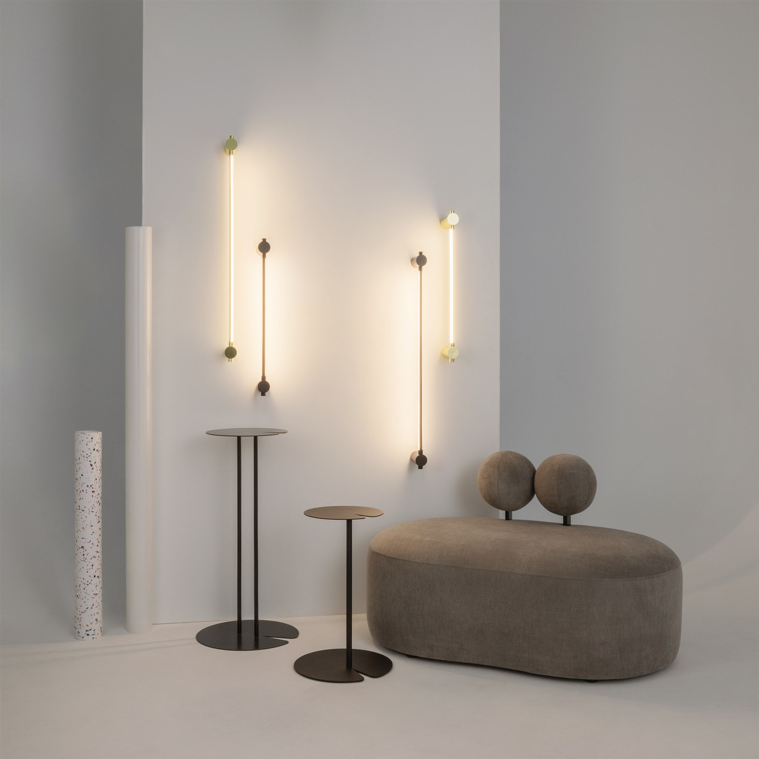 Maytoni Modern Rotta Настенный светильник (бра) цвет: золото MOD413WL-L6G3K