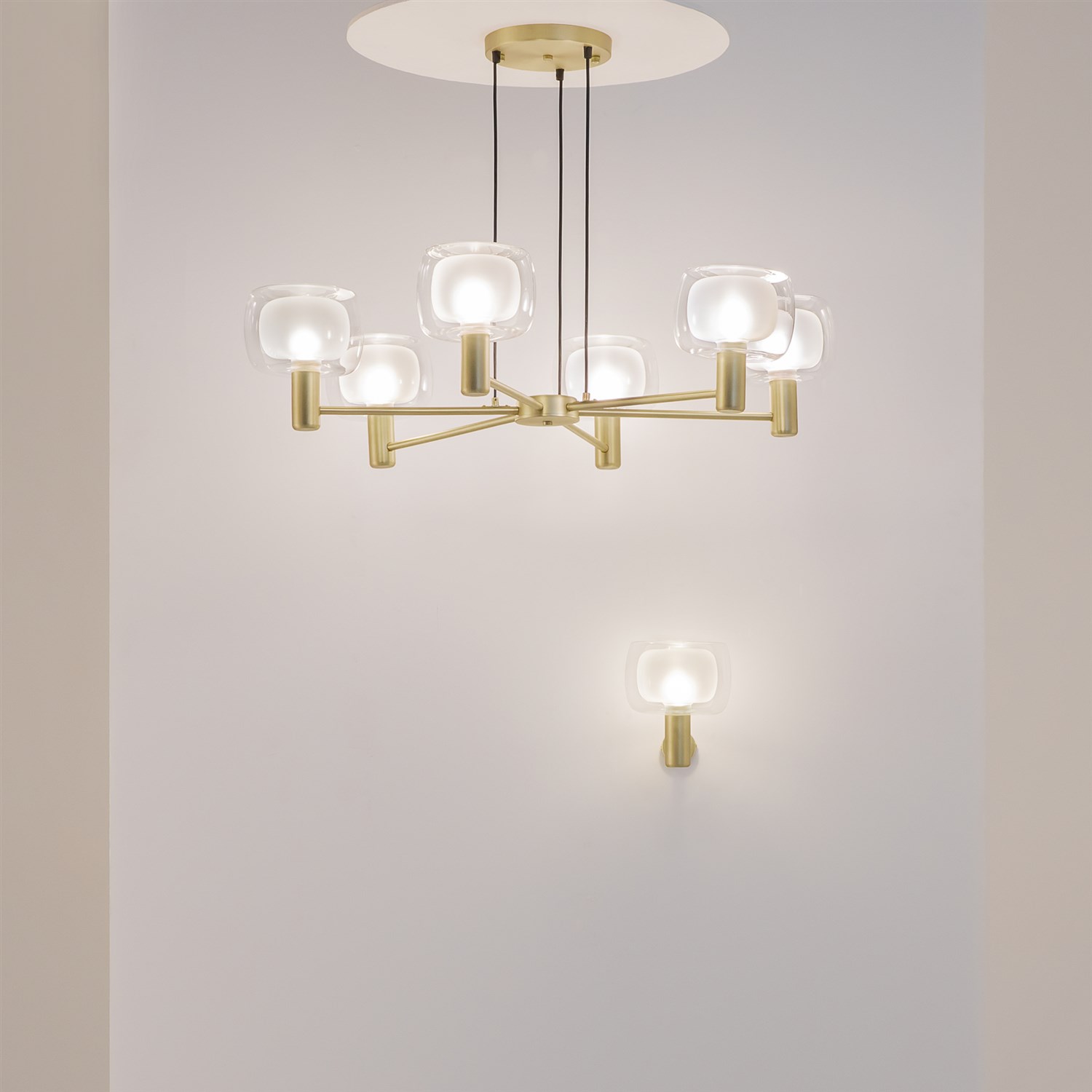 Maytoni Modern Vision Подвесной светильник цвет: золото MOD411PL-06G