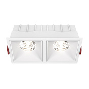 Maytoni Technical Alfa LED Встраиваемый светильник цвет: белый DL043-02-15W4K-SQ-W