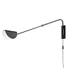 Maytoni Modern Mollis Настенный светильник (бра) цвет: черный MOD126WL-01B1