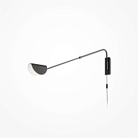 Maytoni Modern Mollis Настенный светильник (бра) цвет: черный MOD126WL-01B1