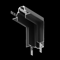 Maytoni Technical Угловой коннектор внутренний Gravity встраиваемый черный TRX010ICL-22B
