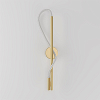 Maytoni Modern Tau Настенный светильник (бра) цвет: золото MOD166WL-L12G3K