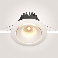 Maytoni Technical Yin Встраиваемый светильник цвет: белый DL031-L12W3K-D-W