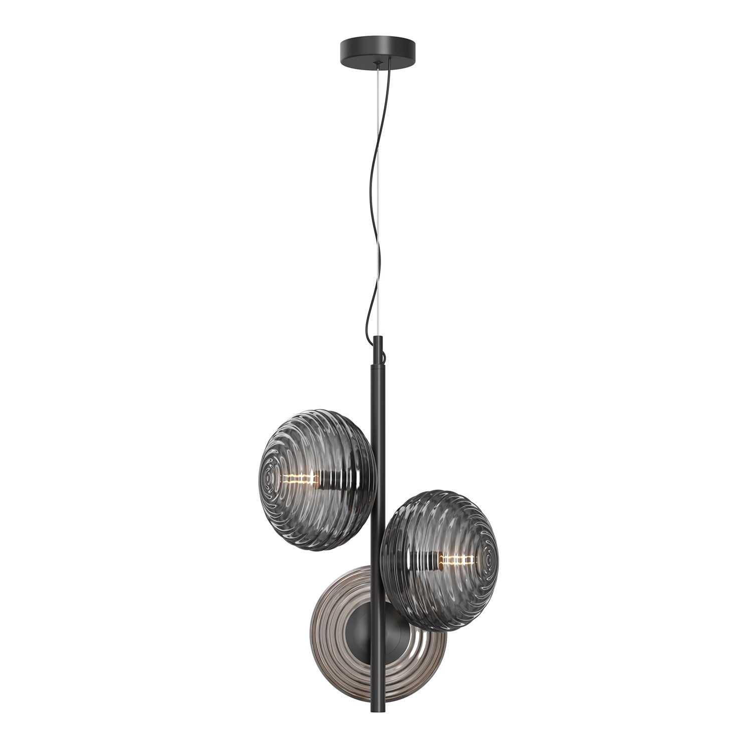 Maytoni Modern Reels Подвесной светильник цвет: черный MOD268PL-03B