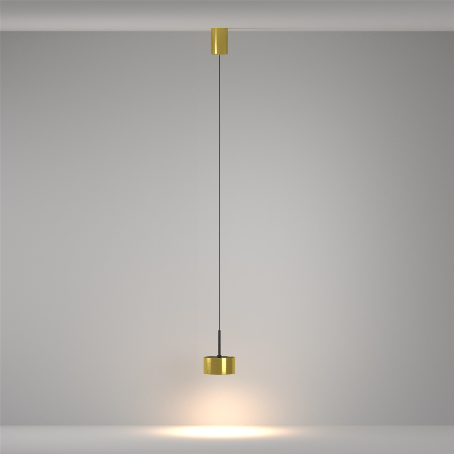 Maytoni Technical Glare Подвесной светильник цвет: латунь P102PL-12W3K-BS
