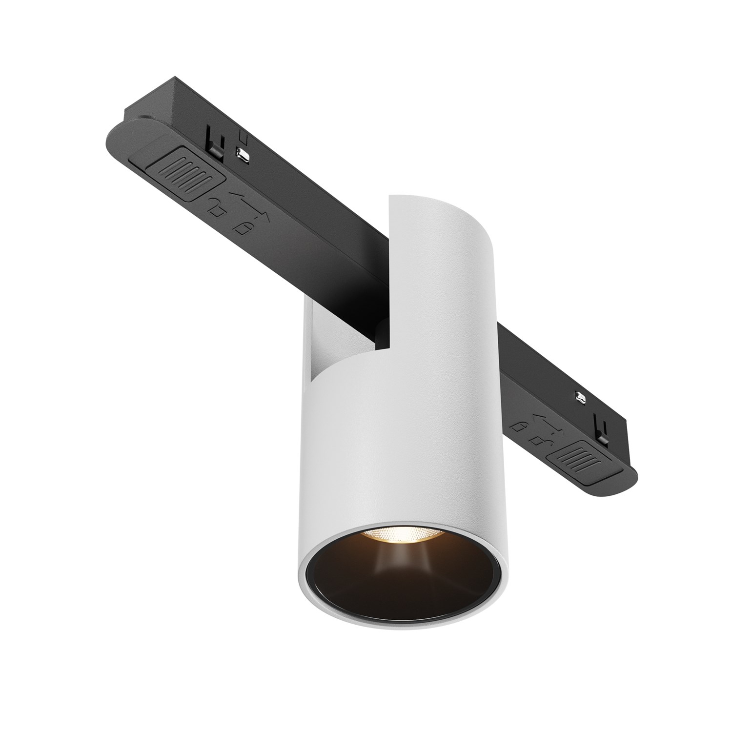 Maytoni Technical Alfa Трековый светильник цвет: черный TR122-2-7W3K-W