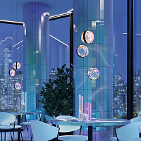 Maytoni Modern Misterio Подвесной светильник цвет: черный MOD379PL-L17B3K