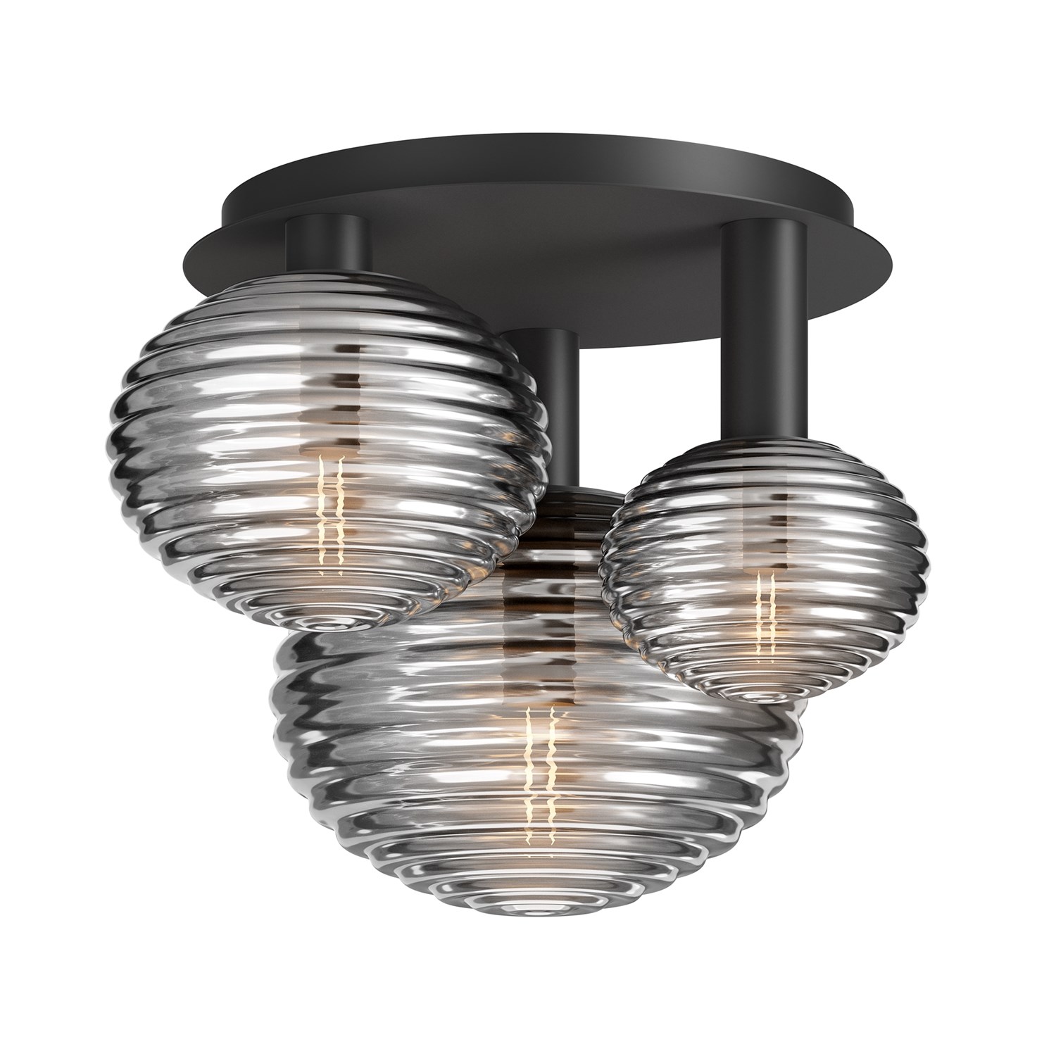 Maytoni Modern Reels Потолочный светильник цвет: черный MOD268CL-03B