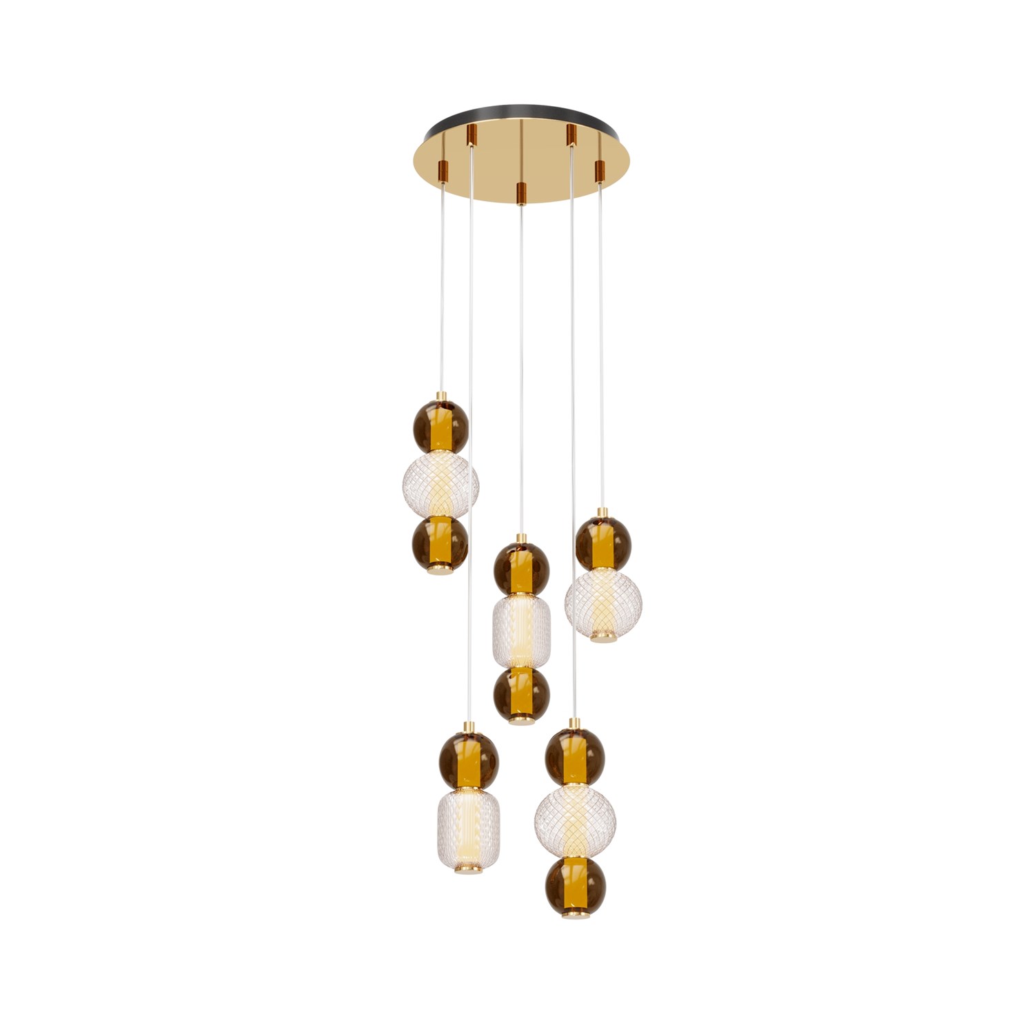 Maytoni Modern Drop Подвесной светильник цвет: золото MOD273PL-L80G3K