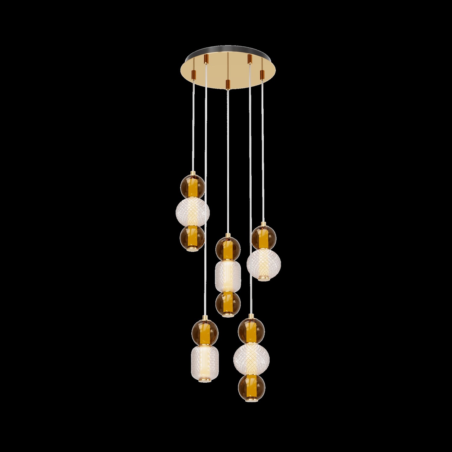Maytoni Modern Drop Подвесной светильник цвет: золото MOD273PL-L80G3K