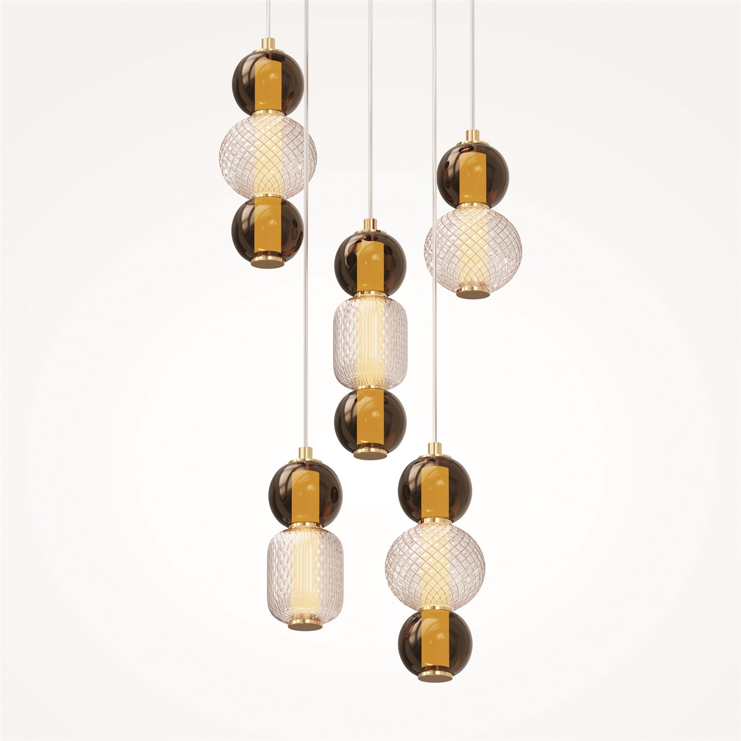 Maytoni Modern Drop Подвесной светильник цвет: золото MOD273PL-L80G3K
