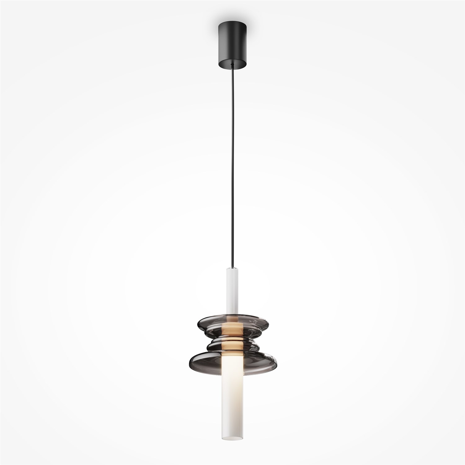 Maytoni Modern Sound Wave Подвесной светильник цвет: черный MOD255PL-01B1