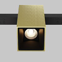 Maytoni Technical Alfa Трековый светильник цвет: латунь TR121-2-7W3K-BS