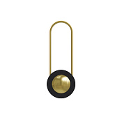Maytoni Modern Link Настенный светильник (бра) цвет: черный и латунь MOD357WL-L16BS3K1