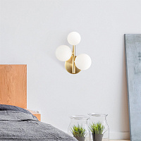 Maytoni Modern Dallas Настенный светильник (бра) цвет: золото MOD545WL-03BS