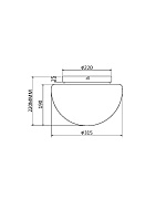 Maytoni Modern Glassy Потолочный светильник цвет: золото MOD270CL-01G