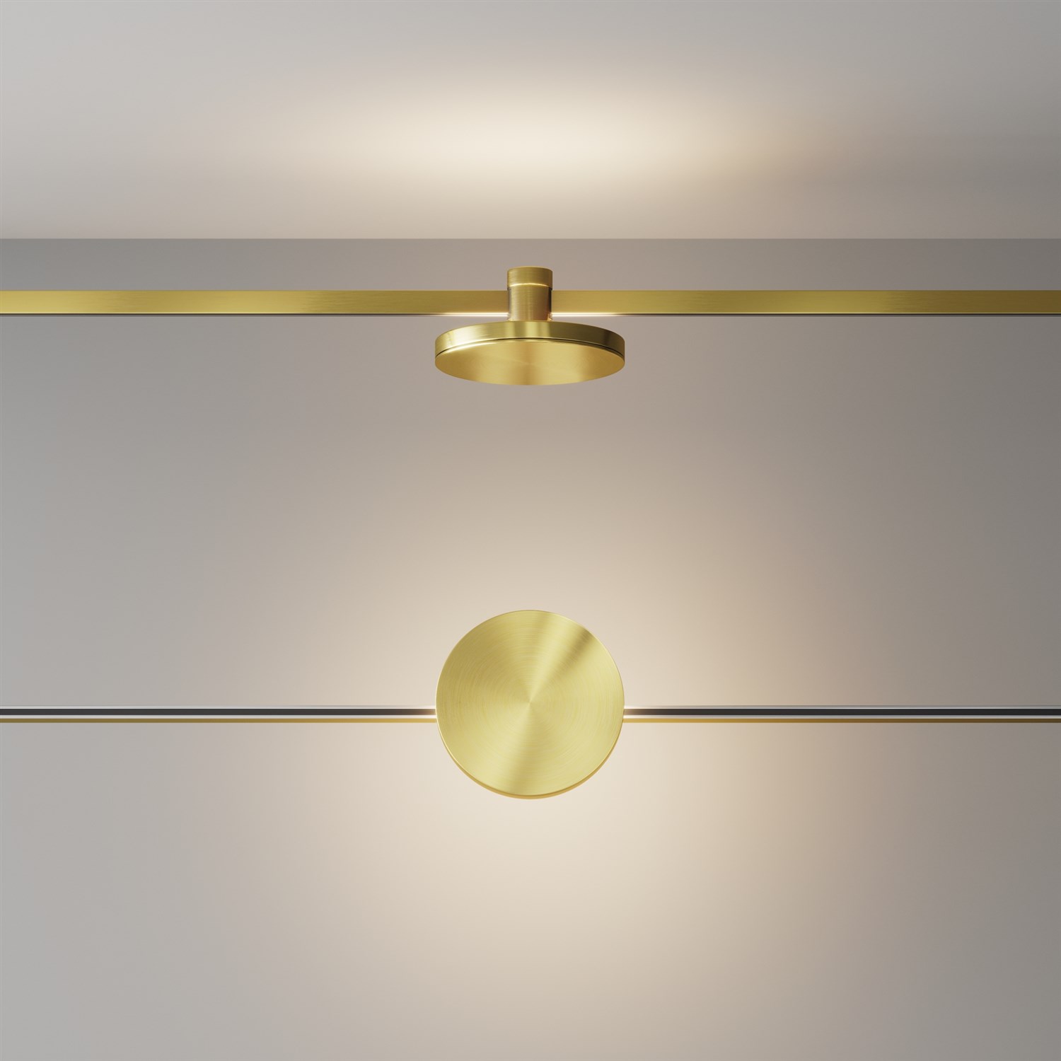 Maytoni Technical Plato Трековый светильник цвет: латунь TR152-1-7W3K-BS