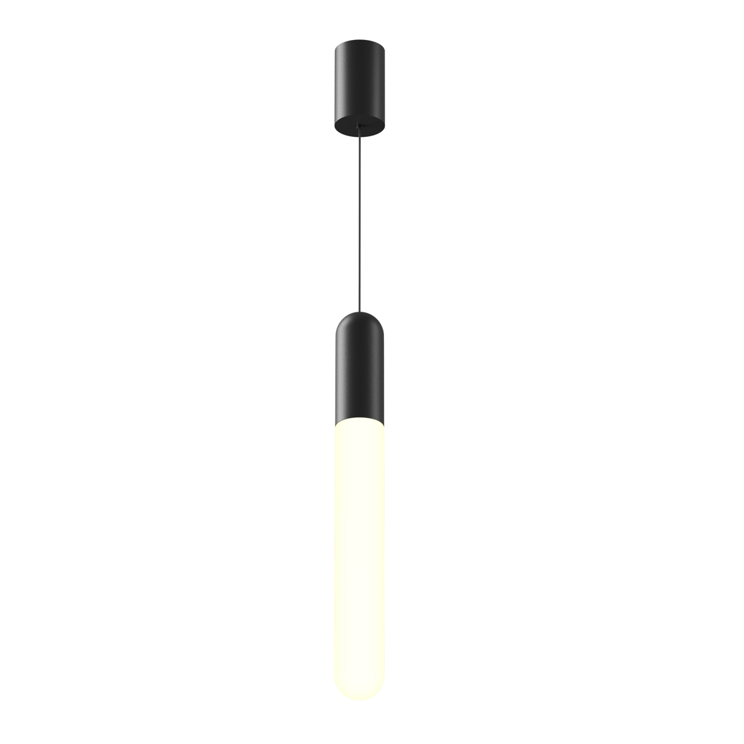 Maytoni Technical Mist Подвесной светильник цвет: черный P101PL-L500-12W3K-B