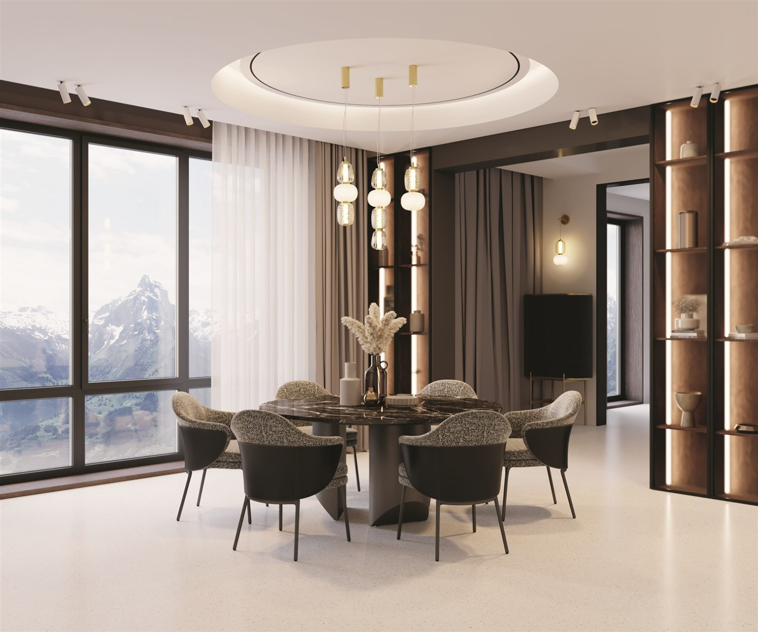 Maytoni Modern Pattern Подвесной светильник цвет: золото MOD267PL-L28G3K